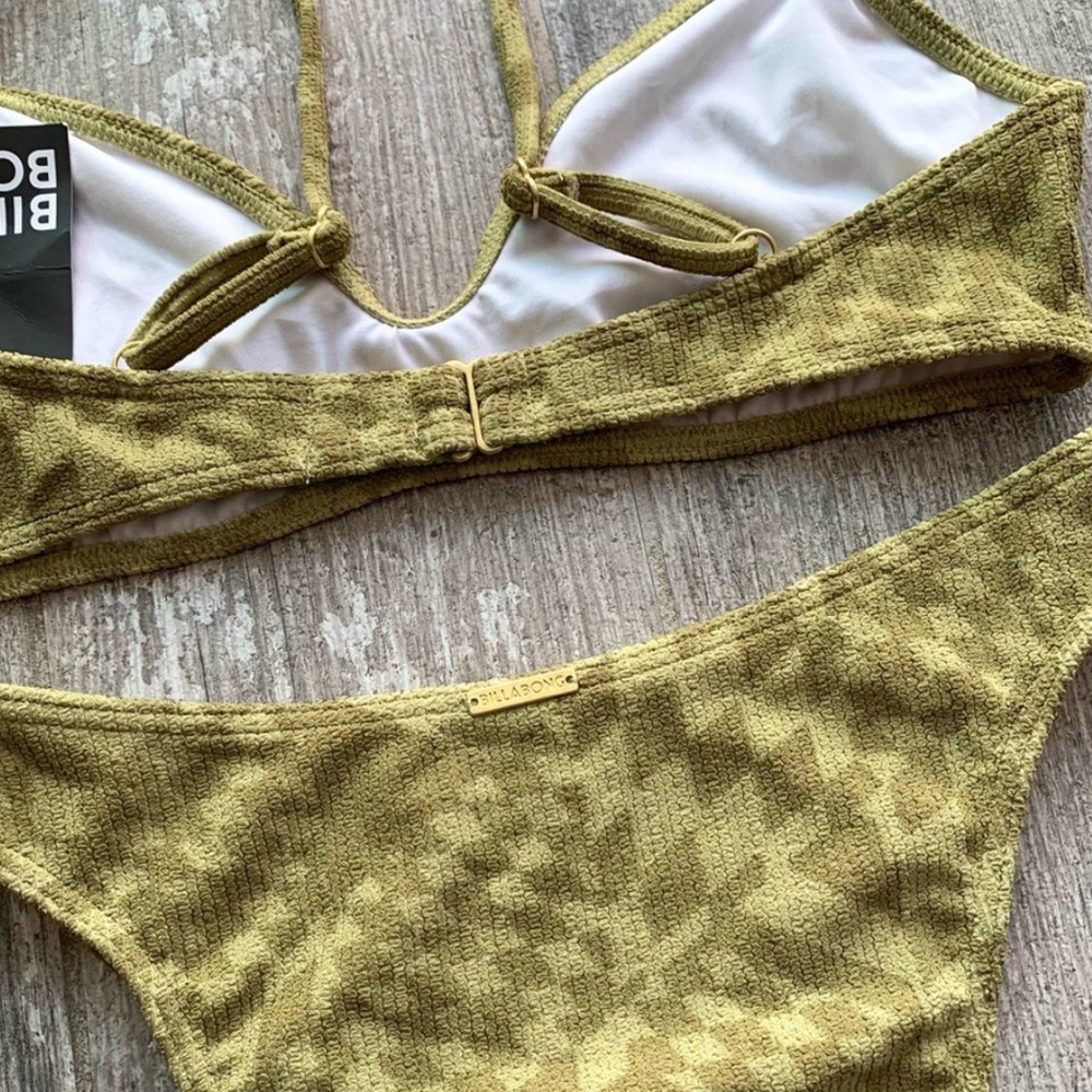 🔥🔥BILLABONG - STATIC V BRALETTE HAVANA BIKINI SET🔥🔥 - Picture 9 of 9